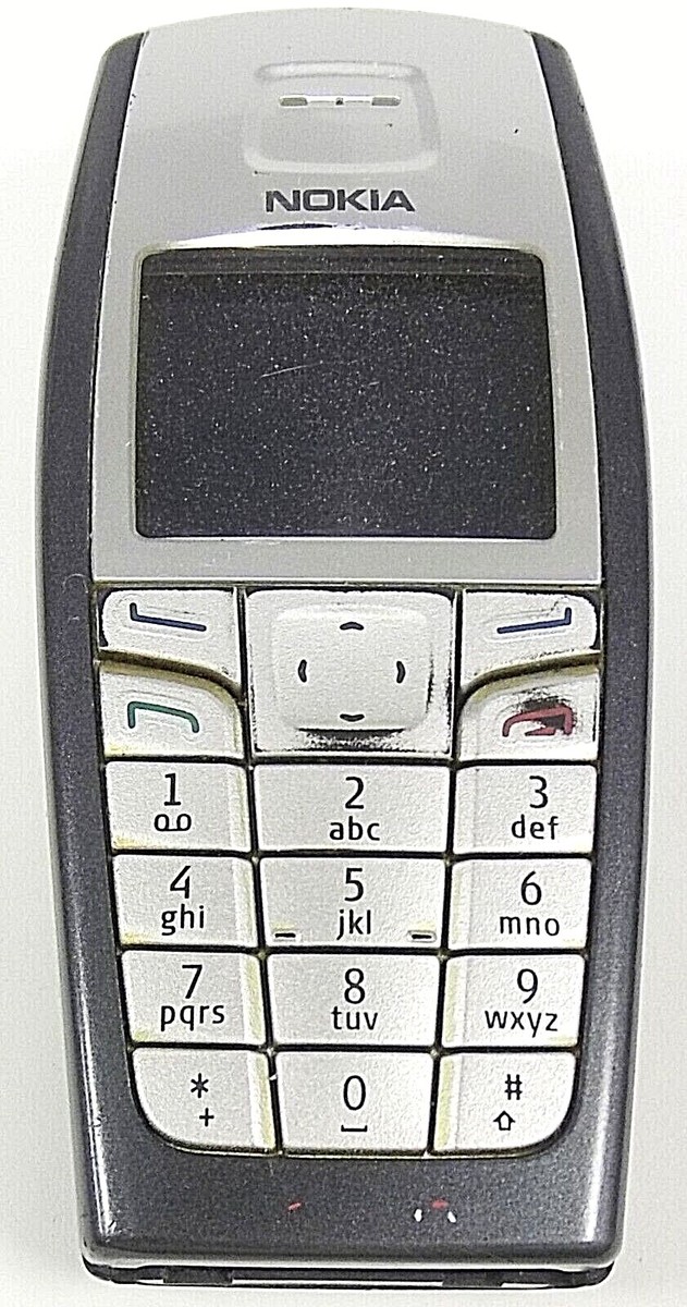 Nokia 6015 I / 6015i - Blue and Silver ( Verizon ) Rare