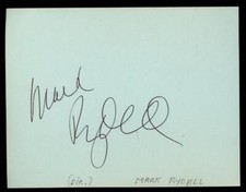 MARK RYDELL signed album page | "The Long Goodbye" - autograph