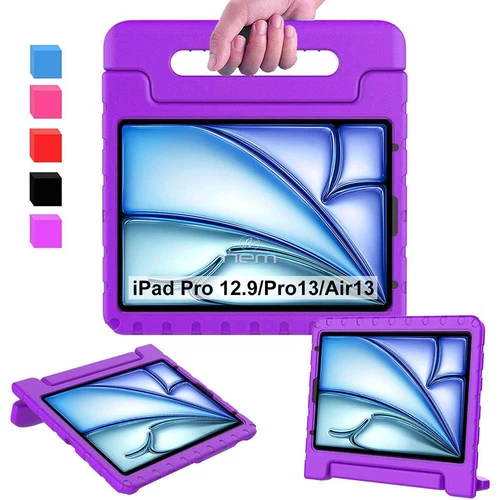 Shockproof Light Weight Handle Stand Kids Case for IPAD PRO 13"/AIR 13 2024/12.9