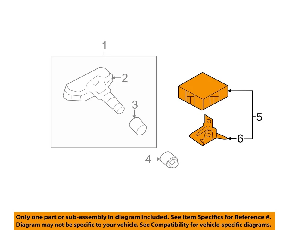 Sistema de monitoreo de presión de neumáticos usado (TPMS) modo de control se adapta a: Kia Optima Su 2011 Foto 3 de 4