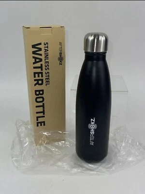 AfterShokz Water Bottle 16 oz Vacuum Insulated Stainless Steel New 10” tall box