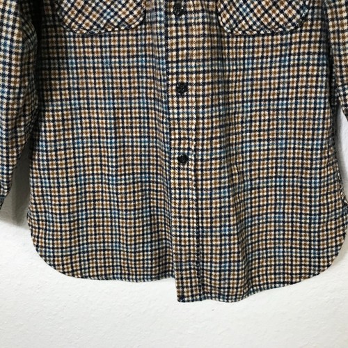 Vintage Pendleton Shirt Youth Large Multicolor Plaid Button Up Long Sleeve Wool - Picture 8 of 12