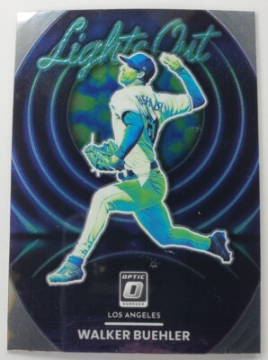 2022 Donruss Optic Lights Out Walker Buehler Los Angeles Dodgers LO-11