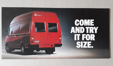 Leyland Daf 400 Series Hi-Loader Van Brochure c.1992