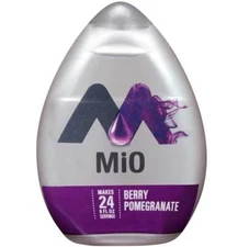 MiO Water Enhancer Berry Pomegranate Flavor - 1.62 Oz - Pack of 24
