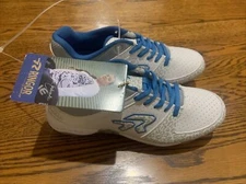 Ringor Rip-It Flite Spike Snow Leopard White Grey Women's Softball Cleats Sz 9