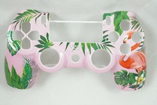 Pink Flamingo Soft Touch Front Face Shell For PS4 Controller - For current gen