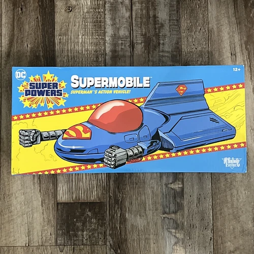 DC Super Powers Supermobile Superman's Action Vehicle McFarlane Toys