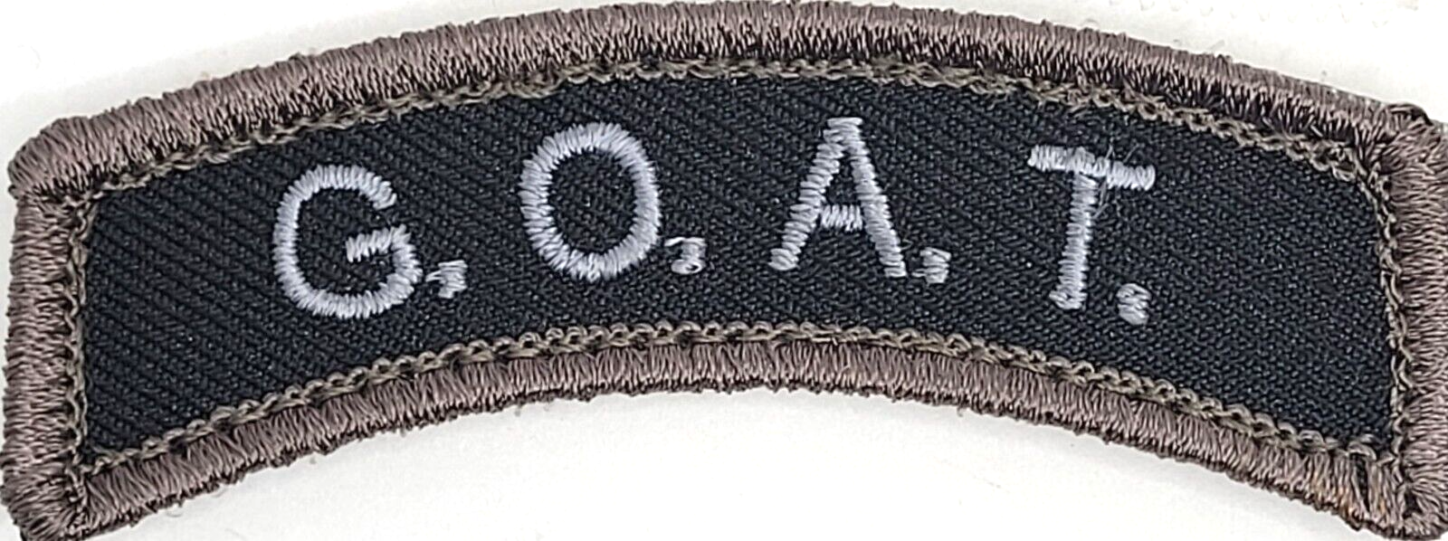 G.O.A.T. Rocker Tactical Patch for SWAT Military & Police