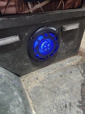 Marine Speakers Drive 6.5in Bluetooth speakers W/ blue led lighting X2