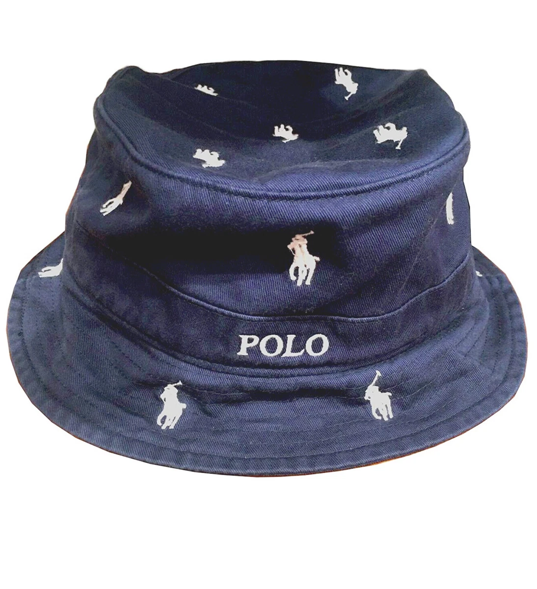 Mens navy shop blue bucket hat