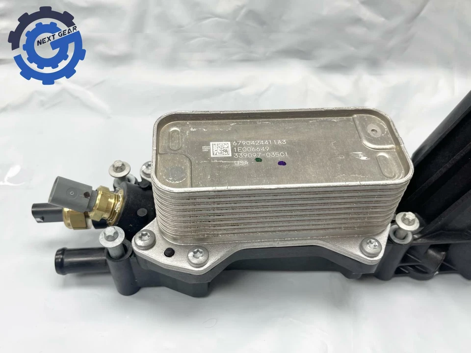 原始设备制造商 Mopar 油冷却器过滤器适配器外壳组件道奇 Jeep RAM 68105583AA — 第 2/4 张图片