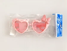 NEW! Japan Tokyo Disney Resort Fashion sunglasses  Minnie Mouse Pink Heart