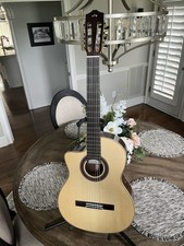  Left Hand Cordoba Gk Studio Acoustic/electric Flamenco Classical Guitar W/ Case