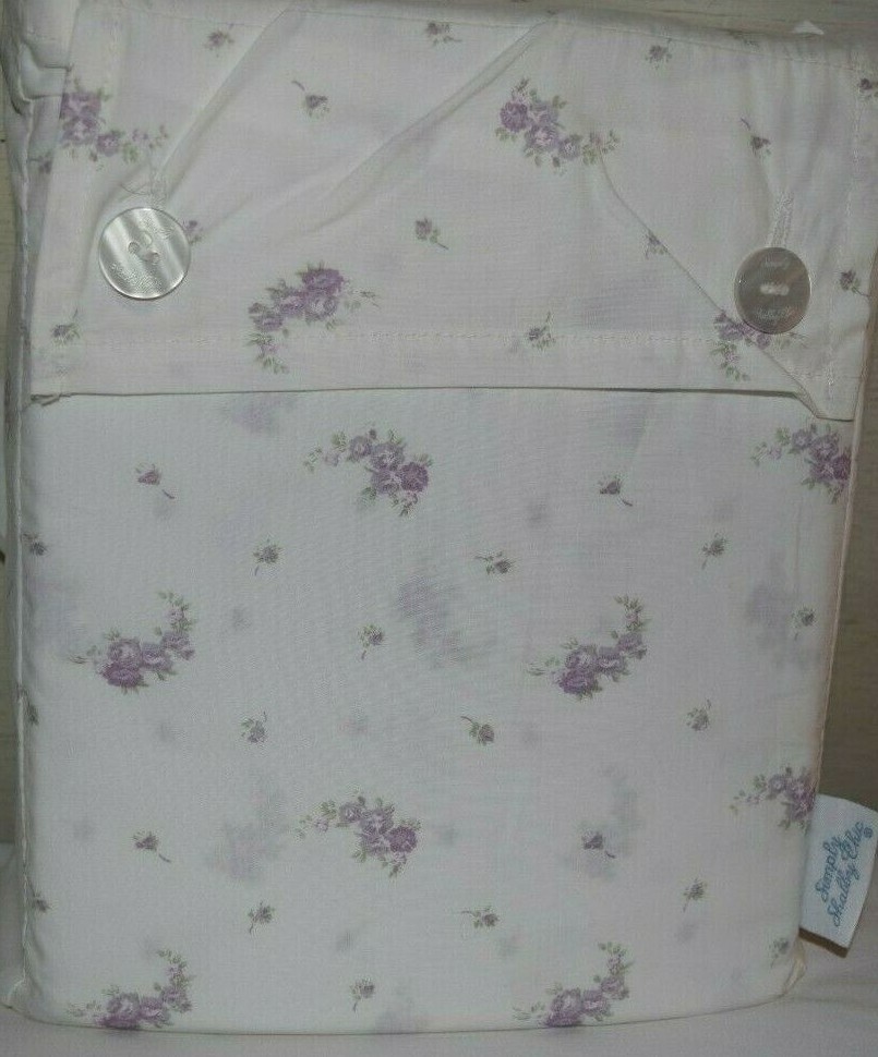 Rachel Ashwell Simply Shabby Chic Twin Sheet Set Lavender Purple Lilac ROSENIP eBay