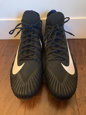 Size 15 Nike Alpha Menace Elite TD Black/Blue Football Cleats AJ6547-403 Men main image 4