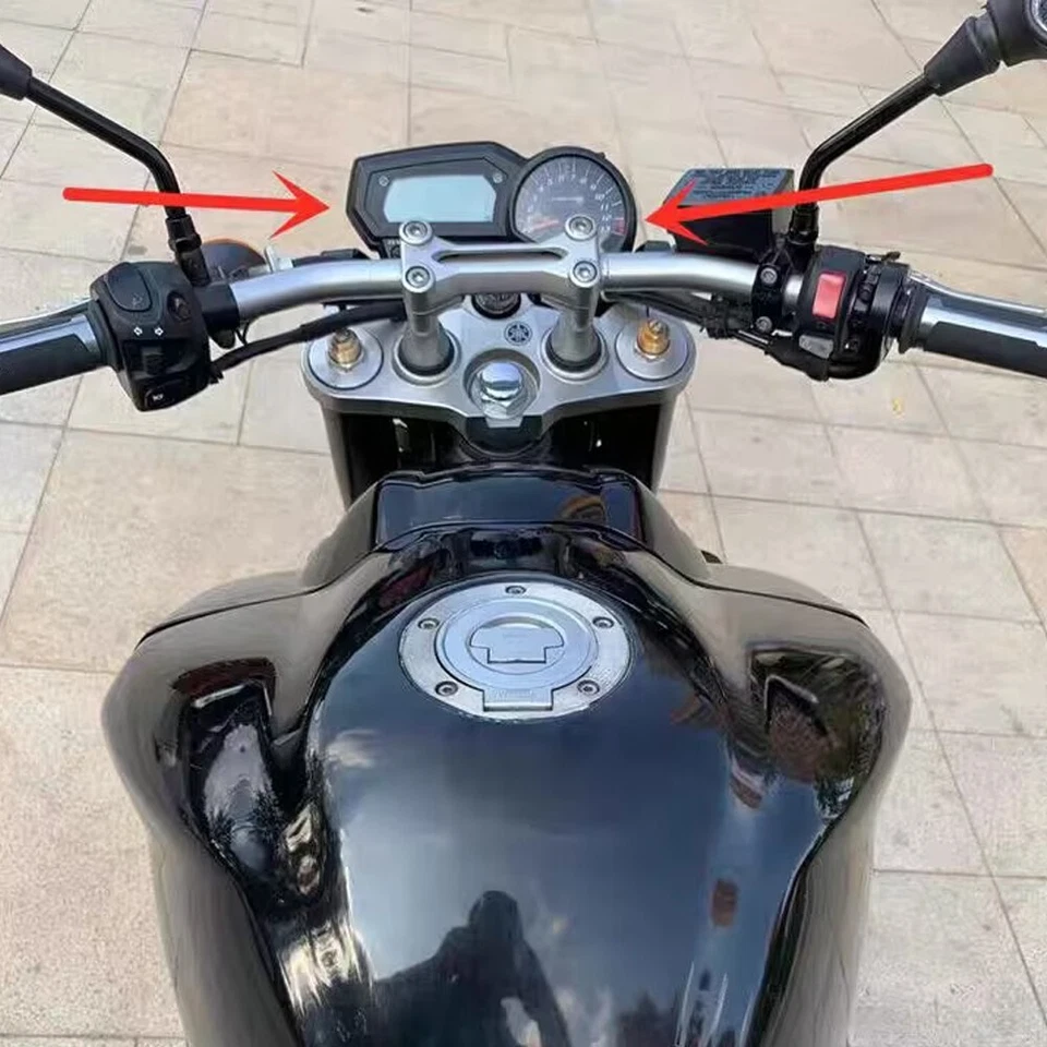 Instrumentos de tacómetro Carcasa de medidor de odómetro apta para Yamaha FZ1 FZ6 2006-2015 Foto 3 de 3