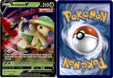 2021 Pokemon, Fusion Strike, #6/264 Breloom V, Holo Ultra Rare