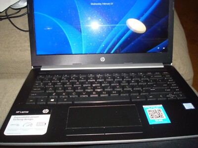 HP LAPTOP COMPUTER 14-ck0065st EXCELLENT CONDITION WINDOWS 10