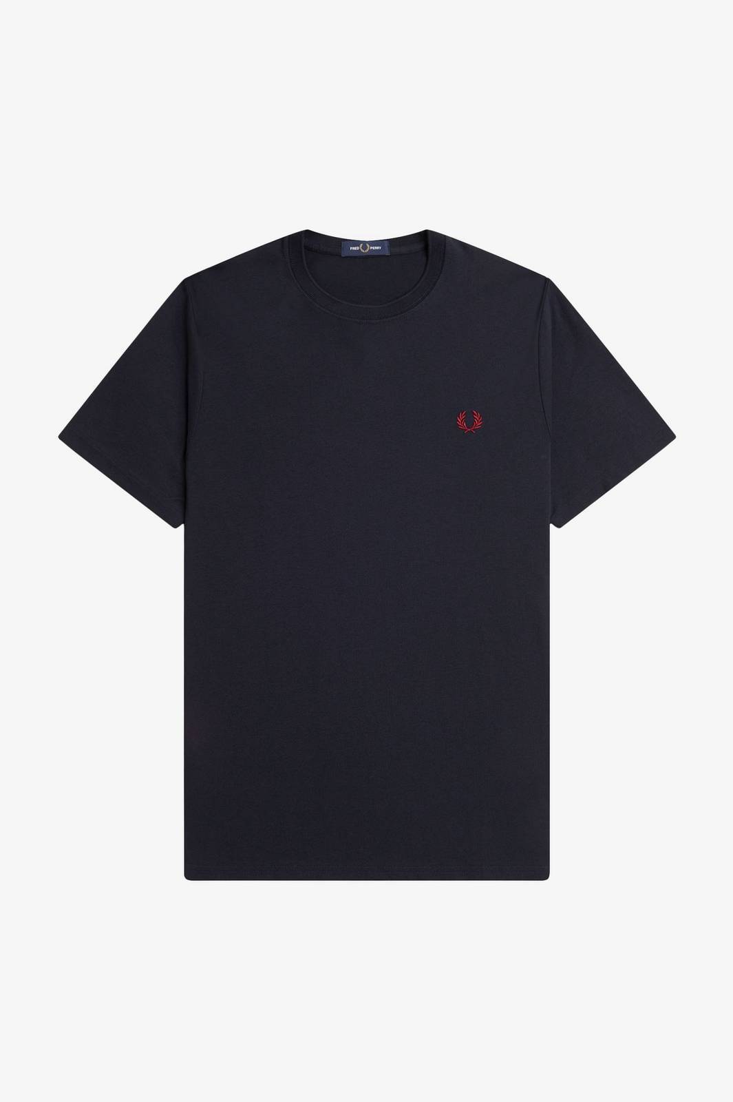 Fred Perry T-shirt Girocollo Blu - Taglia XL Abbigliamento Uomo T-shirts
