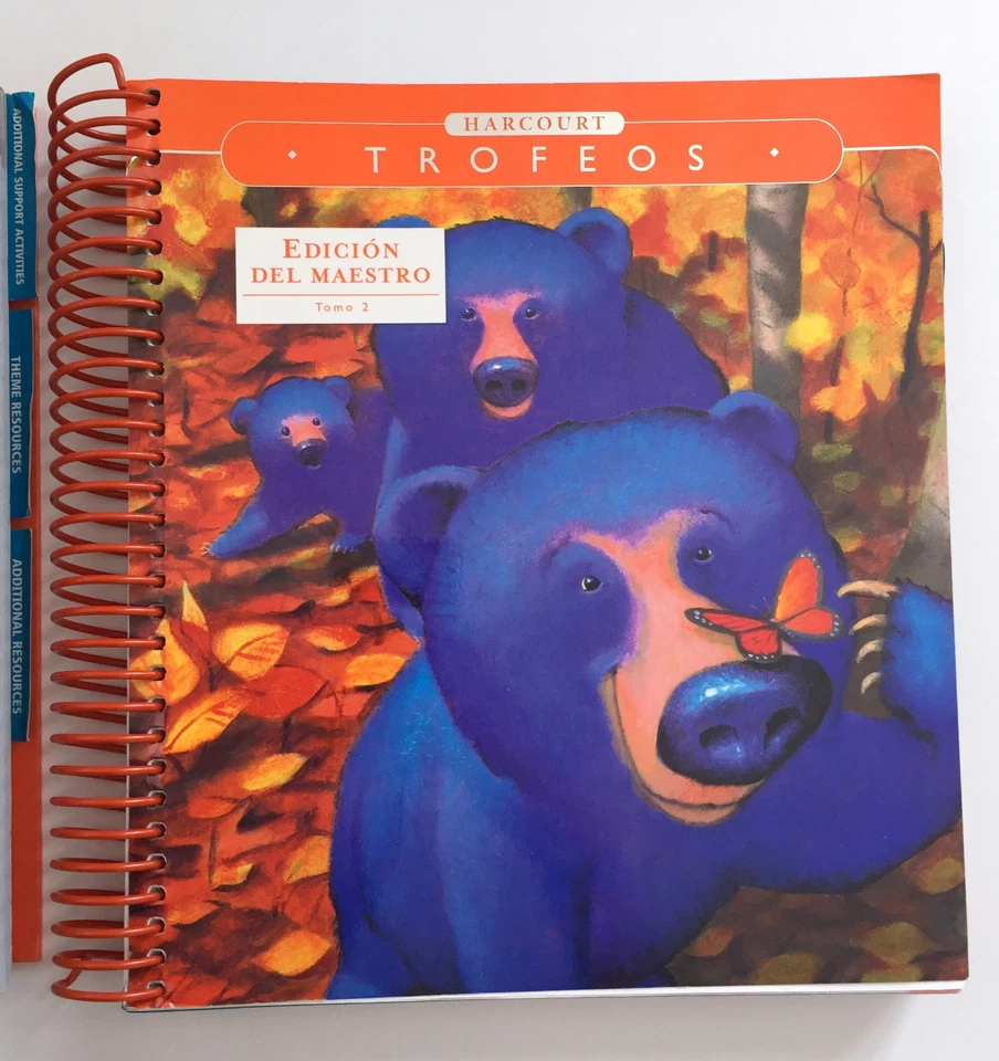 HARCOURT Trofeos Edicion Del Maestro Tomo 1 Spanish Language Arts Program - Image 4 of 4