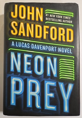 Neon Prey by John Sandford 1st Edition 1st Printing Hardcover Dust Jacket 2019