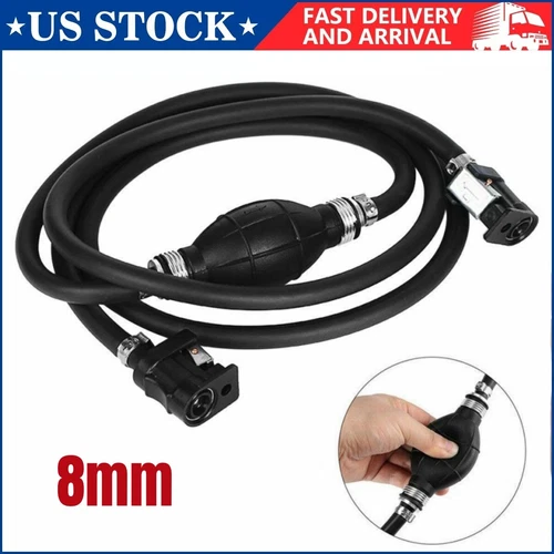 5/16'' Fuel Line Hose Outboard Primer Bulb For Yamaha Johnson Mariner Mercury