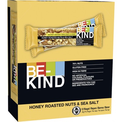 Multipack: 12x BE-KIND  Honey Roasted Nuts & SeaSalt á 40g