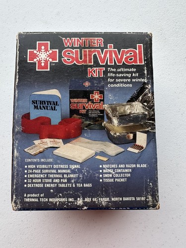Vintage Winter Survival Kit (OPEN BOX) - Picture 2 of 11