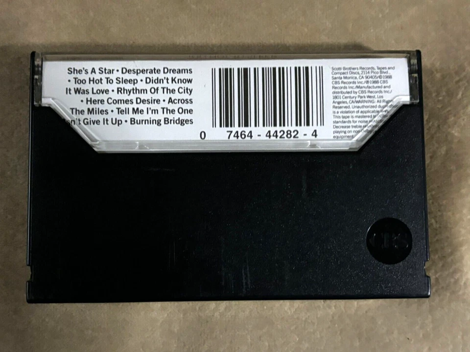 SURVIVOR - Too Hot to Sleep (1988) CASSETTE TAPE. Near Mint - Image 3 of 3