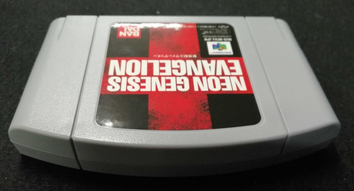 Neon Genesis Evangelion Boxed Nintendo 64 N64 action game Japan 