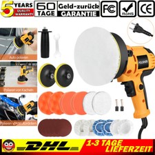 Profi Auto Poliermaschine Polierer Poliergerät Schleifmaschine 125mm Politur Set