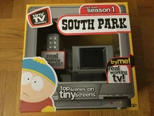 Basic Fun Tiny TV Classics Best Clips from Season 1 of South Park with Remote