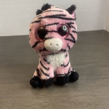 Ty Inc Beanie Boo's Collection Zoey the Pink Zebra 6"