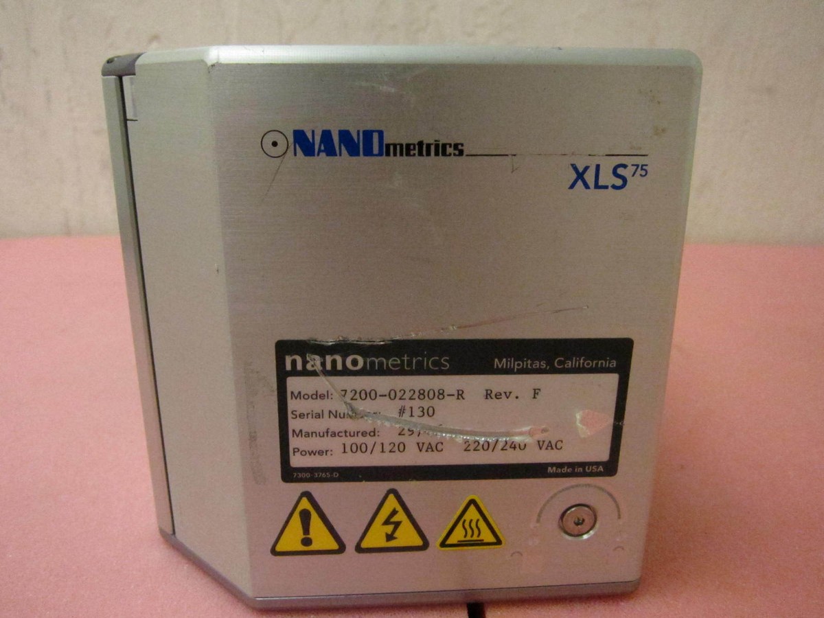 Nanometrics XLS75 7200-022808-R, 398531 | eBay Nanometrics XLS75 7200-022808-R, 398531 | eBay