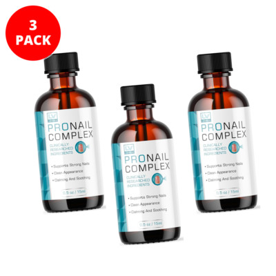 PRONAIL COMPLEX Toenail Fungus Sock Oil 100% Natural, Made in USA (3 Pack)