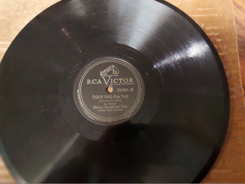 RCA Victor Jazz 78/Benny Goodman Trio..