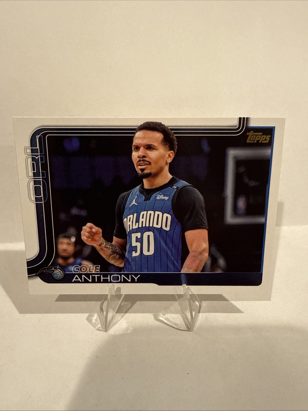2025-26 Topps Basketball Cole Anthony Golden Mirror Variation #91 SSP