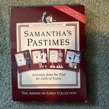 American Girl Samanthas Pastimes From The Past Collection 4 Activity Set