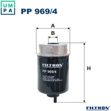 Image of FUEL FILTER PP 969/4 FOR LAND ROVER DEFENDER/Station/Wagon/SUV/Pick/Up/Cabrio