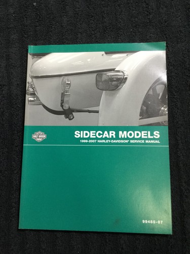 1999 2000 2001 2002 2003 2007 Harley Davidson Sidecar Service Manual 99485-07