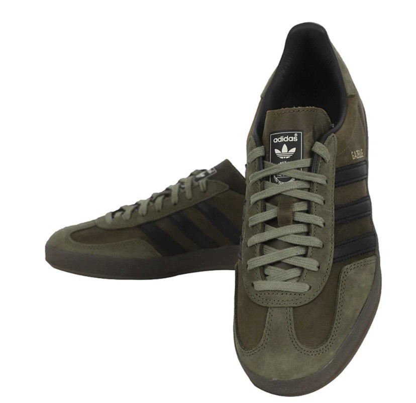 Adidas Originals Gazelle Indoor Casual Shoes Focus Olive Green Men IH4772  Sz 7.5 | eBay
