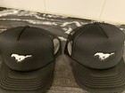 Ford Mustang Pony Snapback Adjustable Black Hats New Lot of 2 Fox Body Stang 5.0 — photo 10