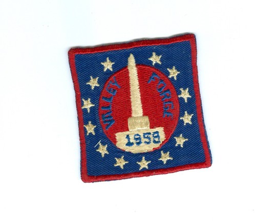 BSA 1958 Valley Forge Pilgrimage patch pm