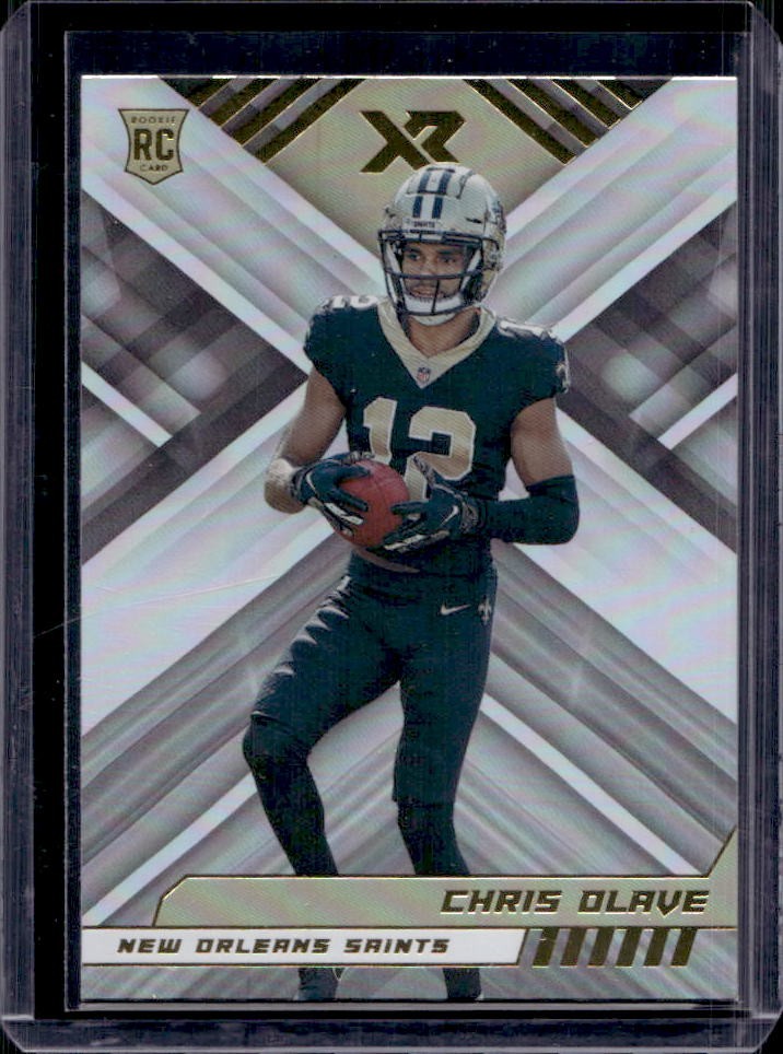 2022 Panini Playbook Chris Olave RC Rookie #109 Saints