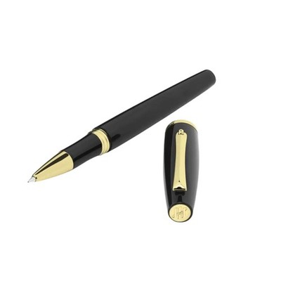 Montegrappa - Roller Manager ISMANRYC Pen, Black and Gold