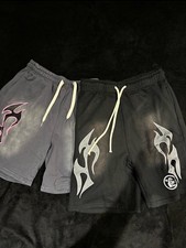 Hellstar Studios Star Logo Print Shorts Mens ...
