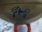 Brett Favre Green Bay Packers Signed Official NFL Gold Autograph Football & Tee