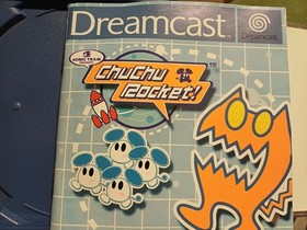Sega Dreamcast Chuchu Rocket Game And Manual Game Untested