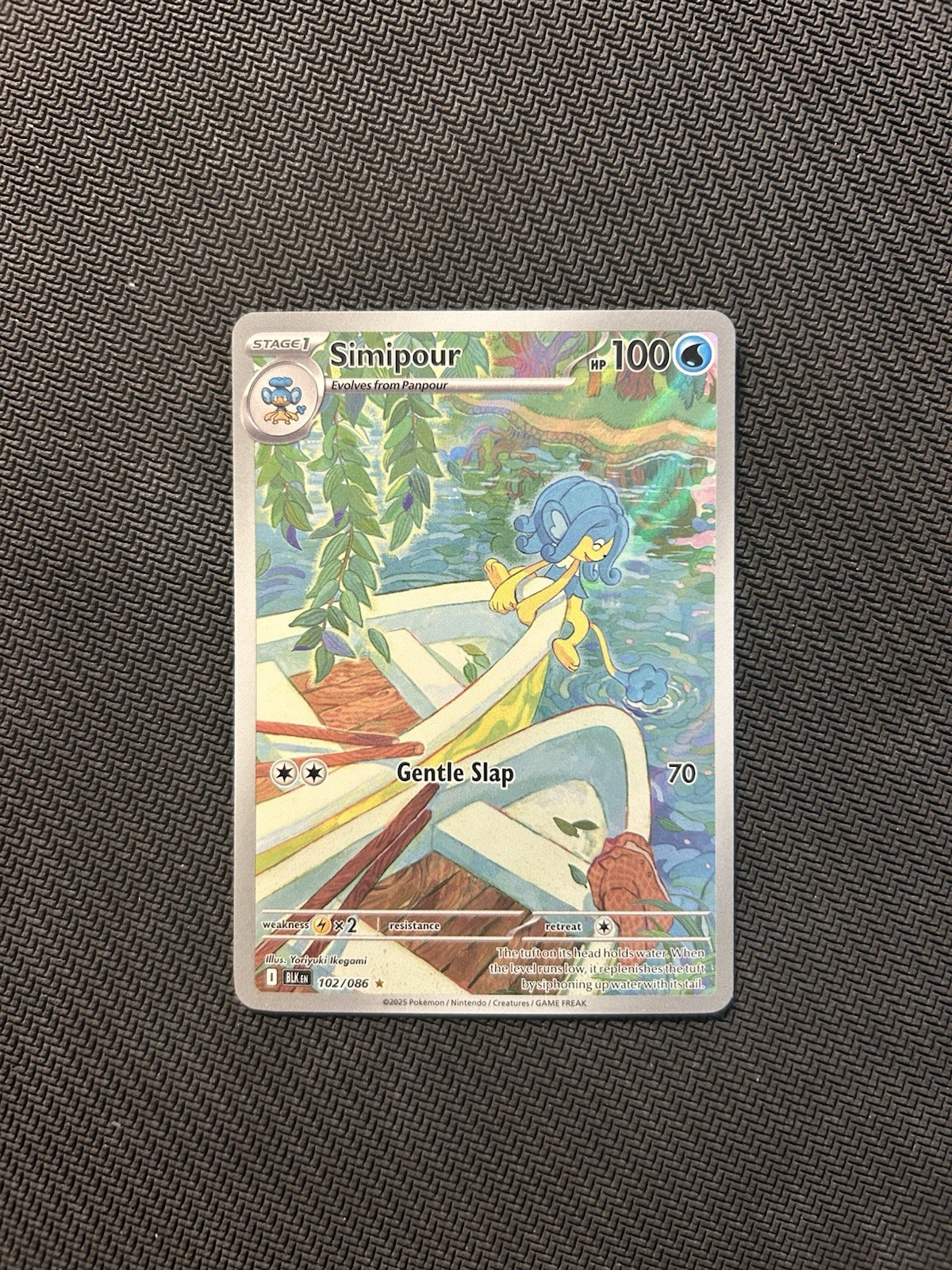 Pokemon TCG Simipour 102/086 English! NM Condition! See Description!